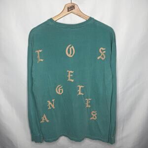 Kanye West Yeezy Season YZY Ye Life of Saint Pablo Los Angeles Tour Merch Tee M